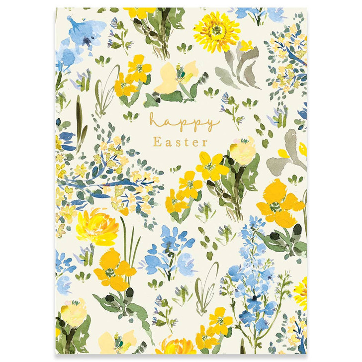 Spring Flowers | Easter Greeting Card | CARTE