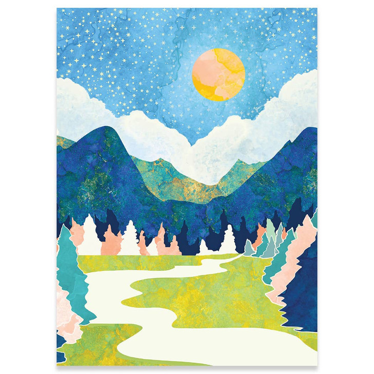 Spring River | Thinking Of You Greeting Card | CARTE