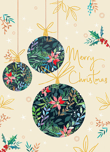 [BOXED SET] Starry Baubles | Holiday Greeting Cards | CARTE