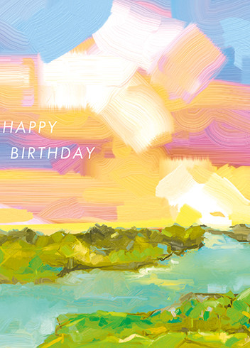 Streams | Birthday Greeting Card | J&M MARTINEZ