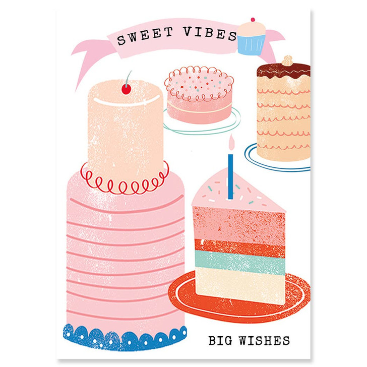 Sweet Vibes | Birthday Greeting Card | J&M MARTINEZ
