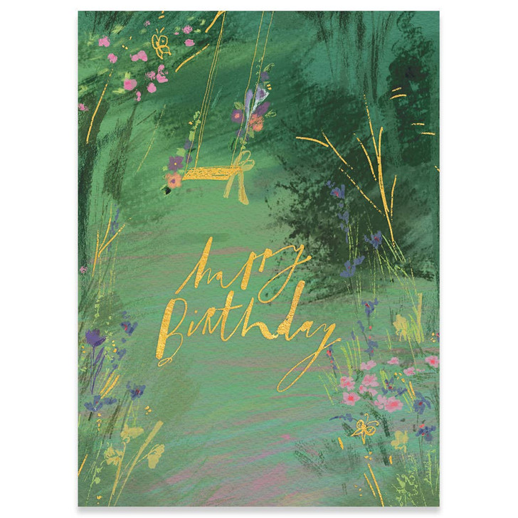 Swing | Birthday Greeting Card | CARTE