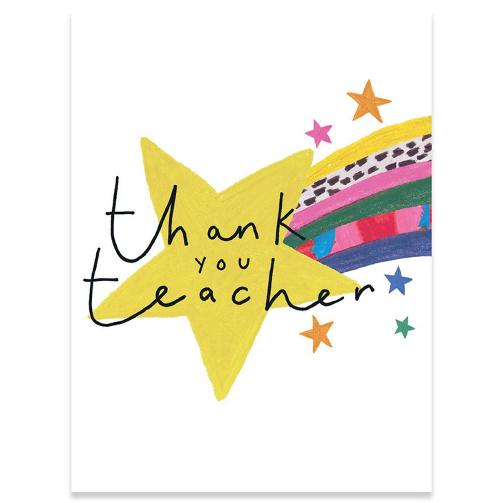 Teacher Star Teacher | Greeting Card | CARTE