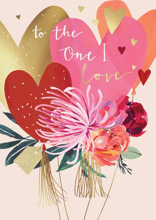 The One I Love | Valentine's Day Greeting Card | LOUISE TILLER