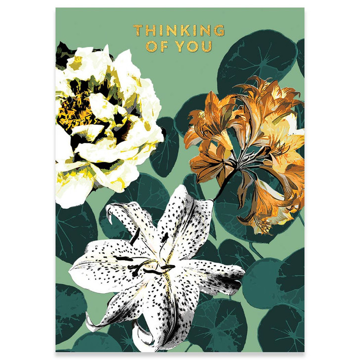 Thinking Of You Floral | Sympathy Greeting Card | CARTE