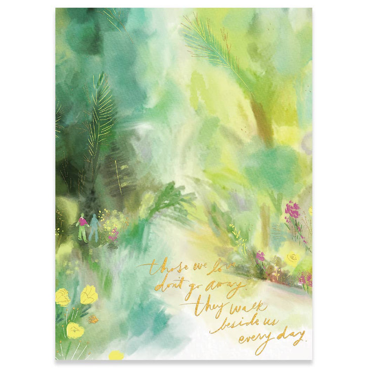 Walk Beside | Pet Sympathy Greeting Card | CARTE