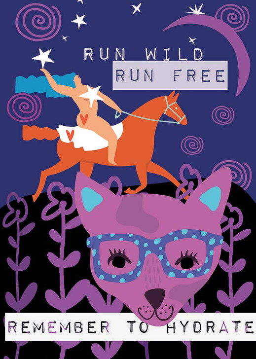 Wild And Free | Birthday Greeting Card | J&M MARTINEZ (BD05071)