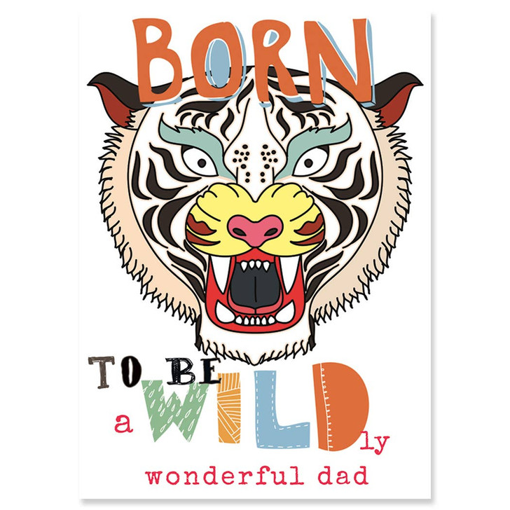 Wild Dad | Father's Day Greeting Card | J&M MARTINEZ