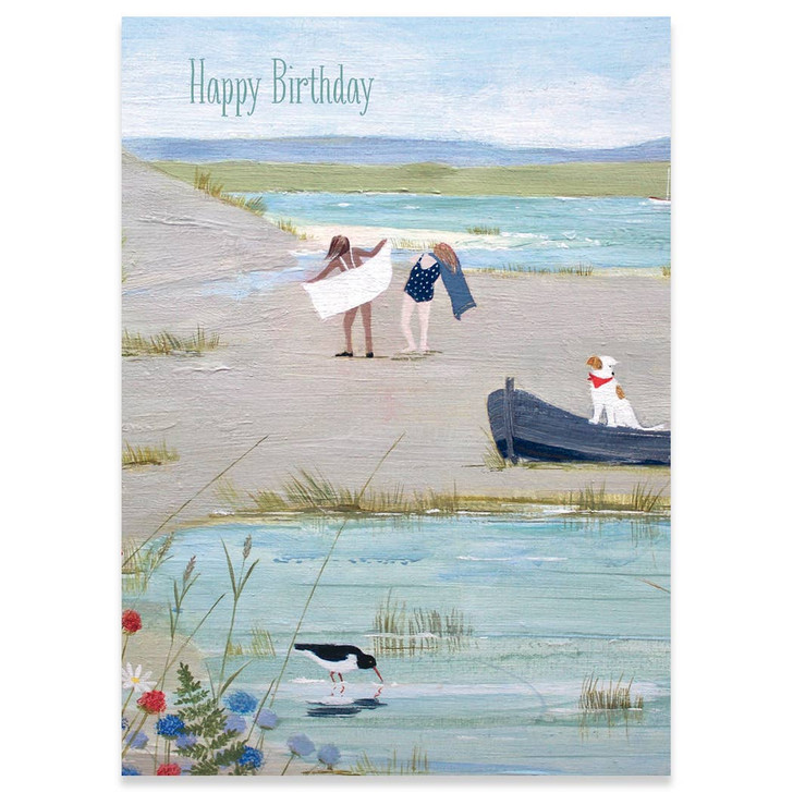 Wild Swim In The Dunes | Birthday Greeting Card | CARTE