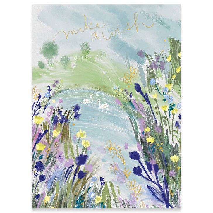 Wildflowers Purple | Birthday Greeting Card | CARTE