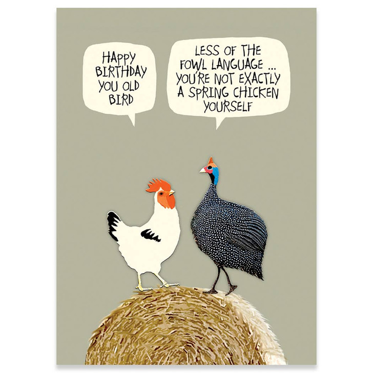 Wise Bird | Birthday Greeting Card | CARTE