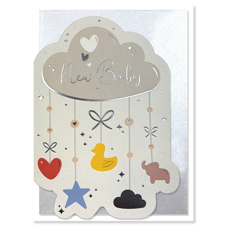 Baby Mobile | New Baby Greeting Card | HEYYY