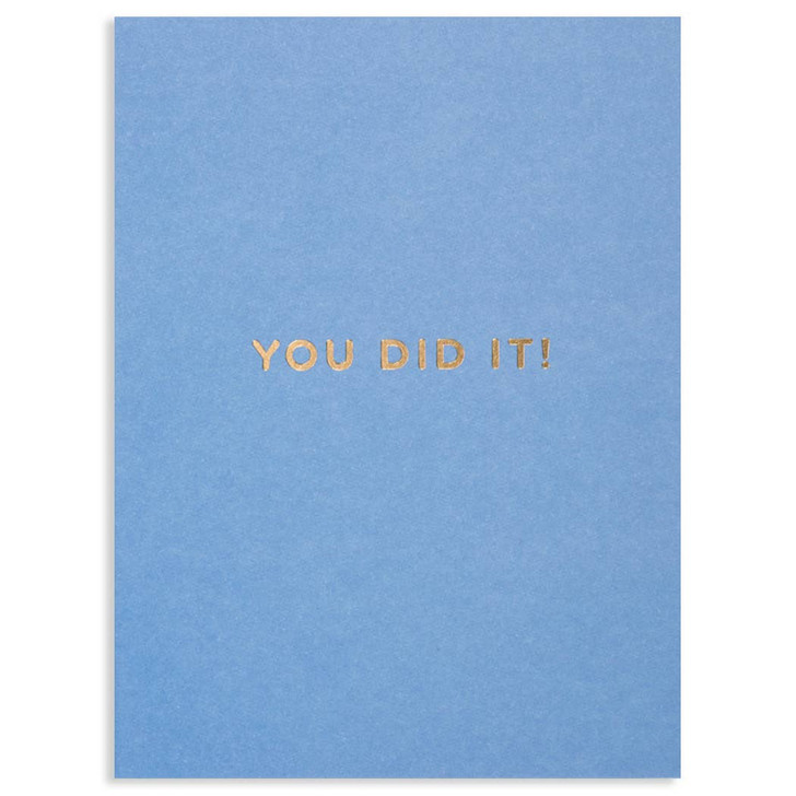 You Did It! | Congratulations Greeting Card | LAGOM
