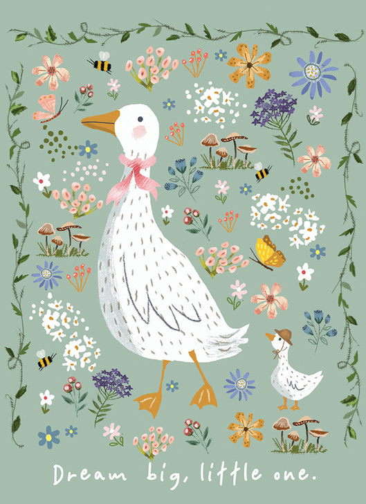 Baby Goose | New Baby Greeting Card | CARTE