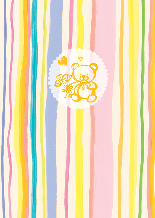 Baby Stripes | New Baby Greeting Card | J&M MARTINEZ