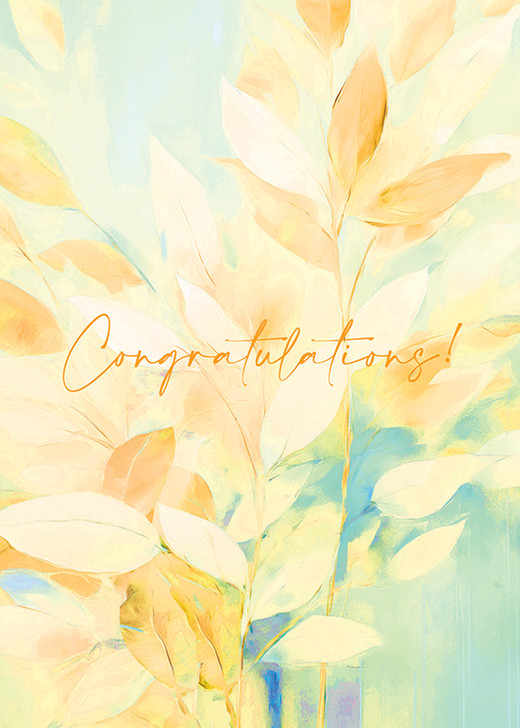 Bay Laurel | Wedding Greeting Card | J&M MARTINEZ