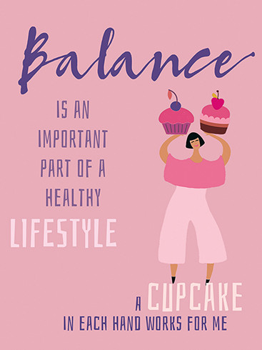 Balance | Birthday Greeting Card | J&M MARTINEZ