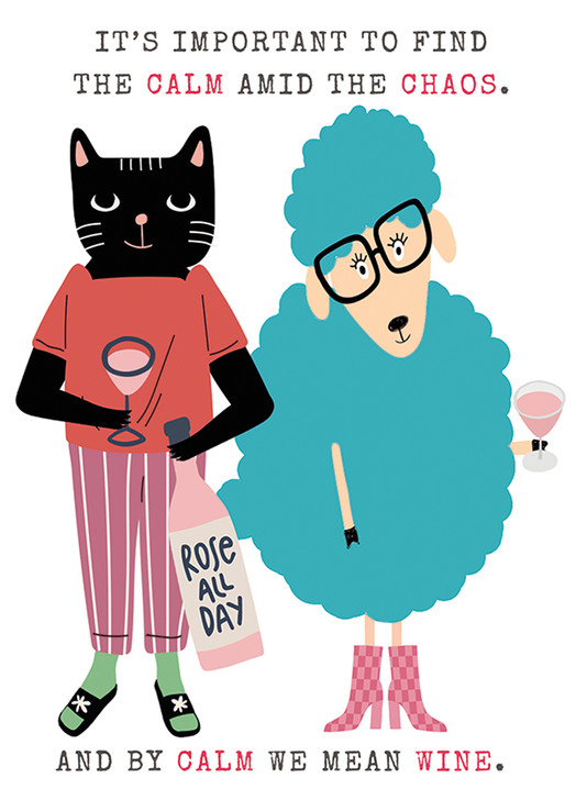 Calm | Birthday Greeting Card | J&M MARTINEZ