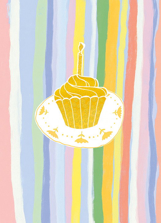 Cupcake Party | Birthday Greeting Card | J&M MARTINEZ