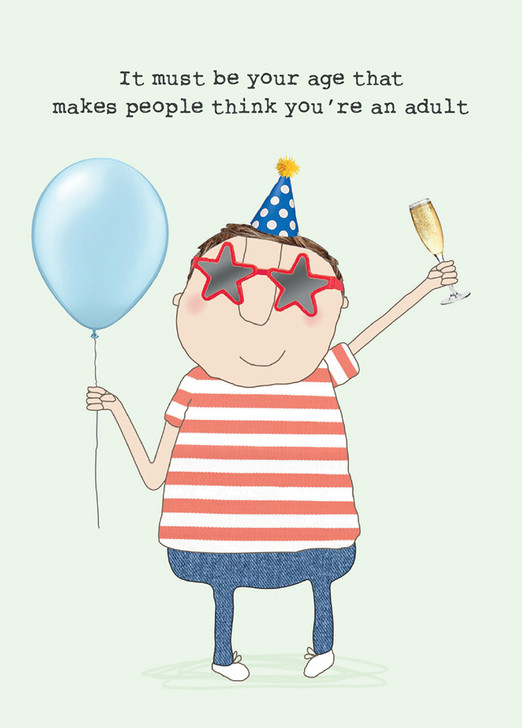 Adult | Birthday Card | ROSIE MADE A THING