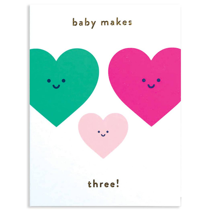 Baby Smileys | New Baby Greeting Card | LAGOM