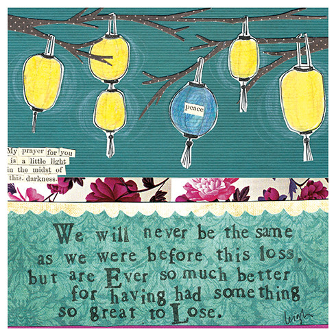 Before This Loss | Sympathy Greeting Card | CURLY GIRL