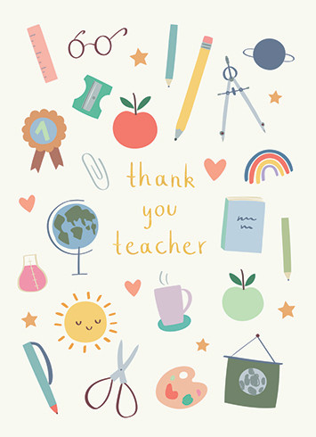 Best Teacher Teacher | Greeting Card | CARTE