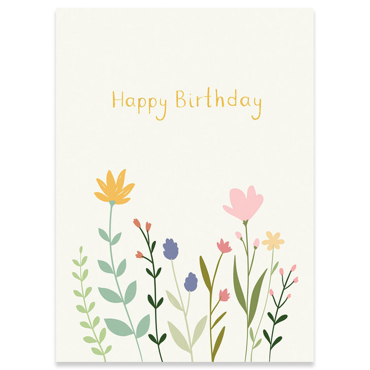 Birthday Meadow | Birthday Greeting Card | CARTE