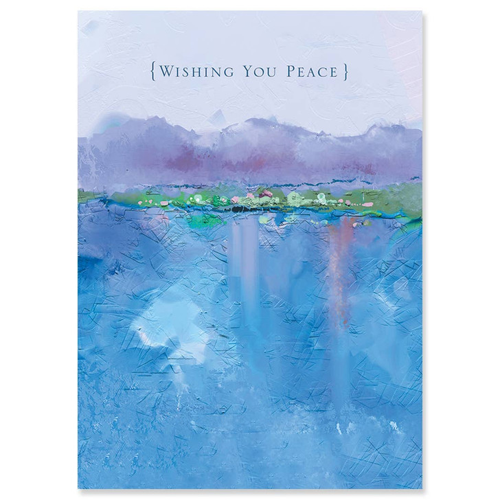 Blue Water | Sympathy Greeting Card | J&M MARTINEZ