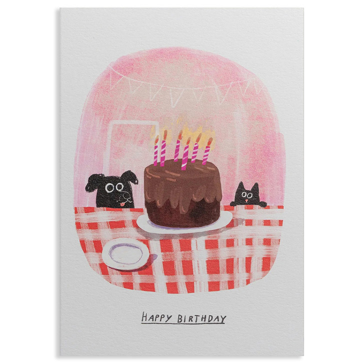Cake Time | Birthday Greeting Card | LAGOM