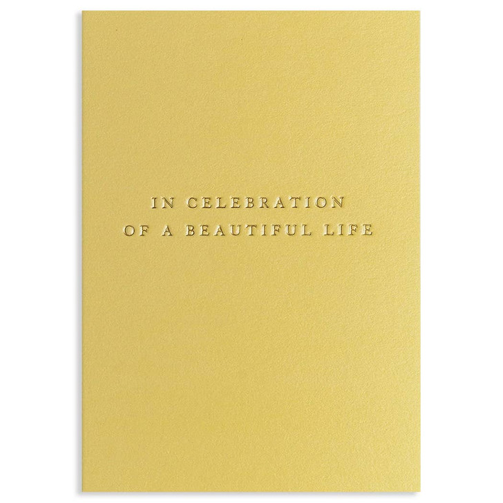 Celebration | Sympathy Greeting Card | LAGOM