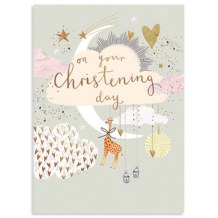Christening Day | Christening Greeting Card | LOUISE TILLER