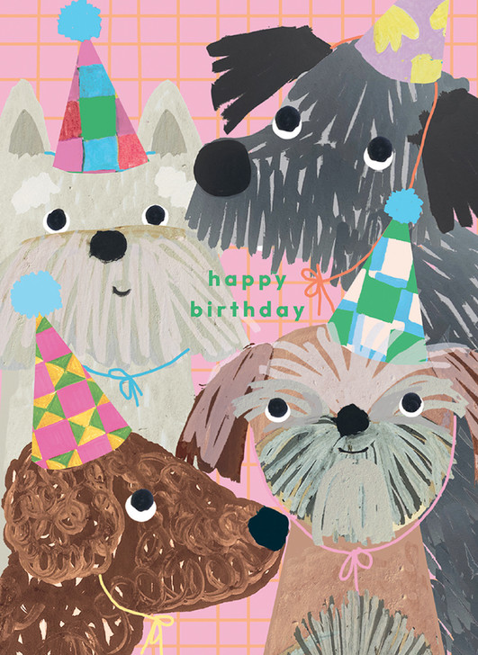 Dogs | Birthday Greeting Card | CARTE