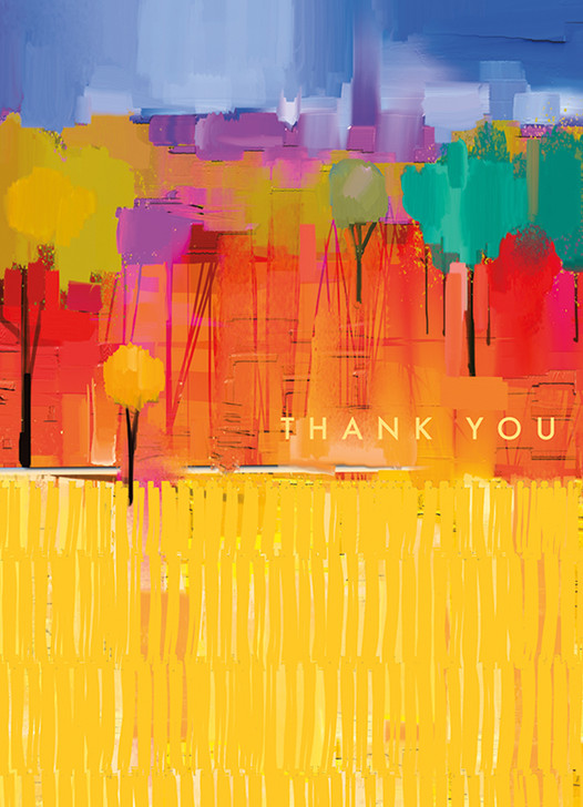 Edge Of Woods | Thank You Greeting Card | J&M MARTINEZ