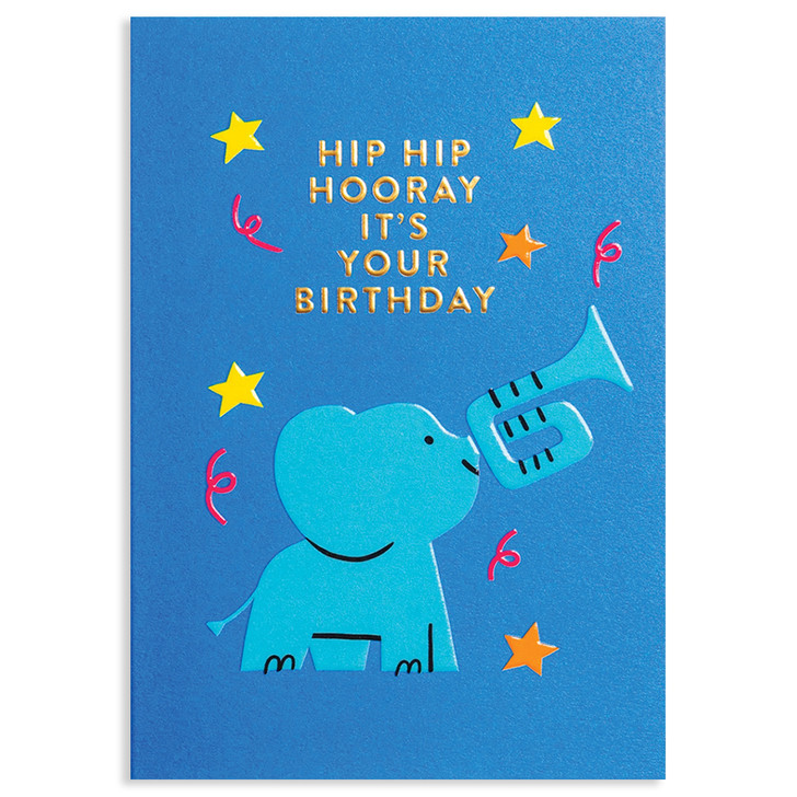 Elephant Trumpet | Birthday Greeting Card | LAGOM