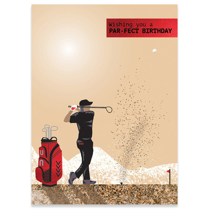 Extreme Golf | Birthday Greeting Card | CARTE