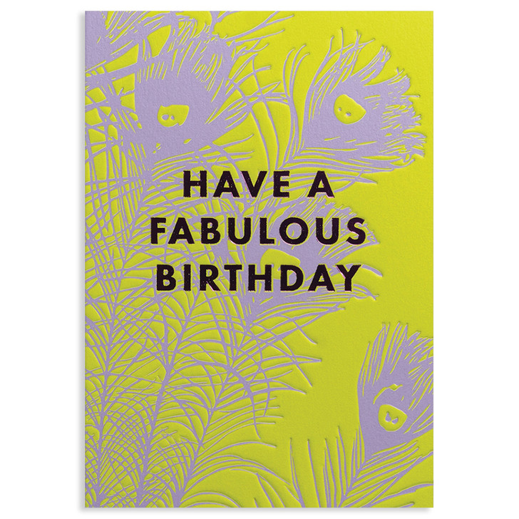 Fabulous Birthday | Birthday Greeting Card | LAGOM