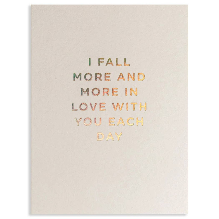 Fall More And More | Love Greeting Card | LAGOM