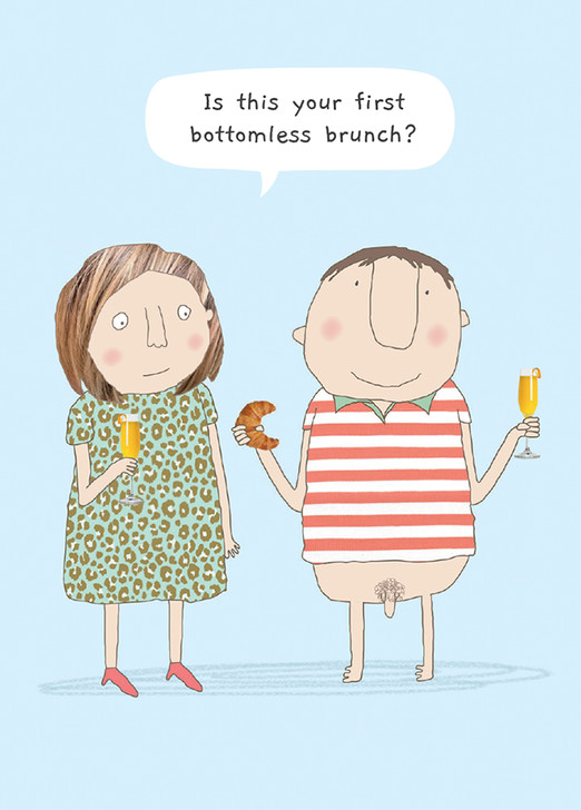 First Brunch | Birthday Greeting Card | ROSIE MADE A THING