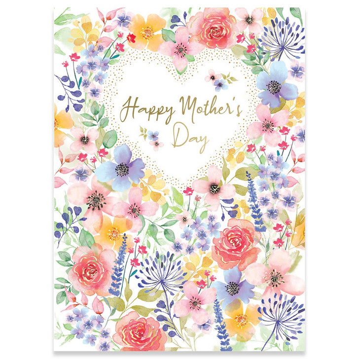Floral Heart | Mother's Day Greeting Card | CARTE