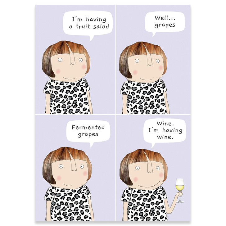 Fruit Salad | Birthday Greeting Card | ROSIE MADE A THING