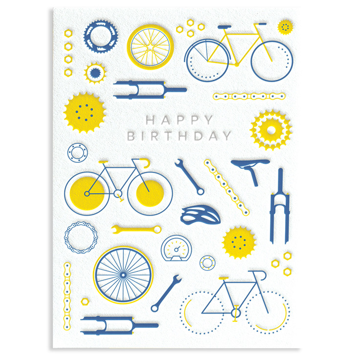 Birthday Bicycle | Birthday Greeting Card | HEYYY