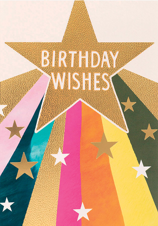 Birthday Star | Birthday Card | LOUISE TILLER