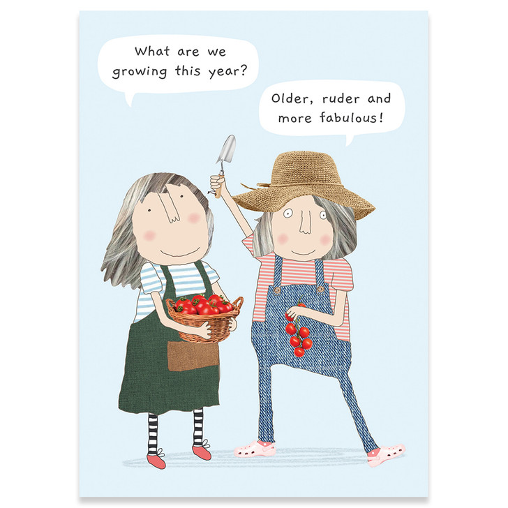 Growing | Birthday Greeting Card | ROSIE MADE A THING