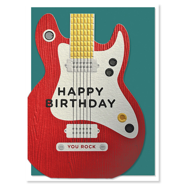 Guitar | Birthday Greeting Card | HEYYY