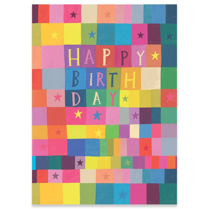 Birthday Checkers | Birthday Greeting Card | CARTE
