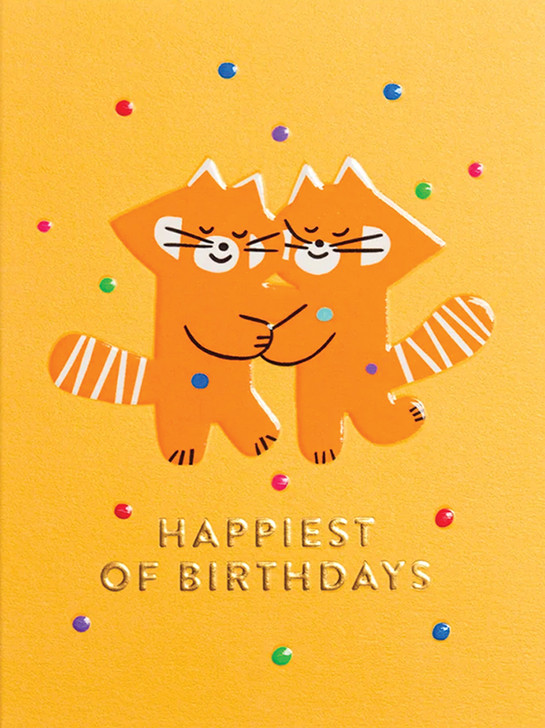 Happiest Cats | Birthday Greeting Card | LAGOM