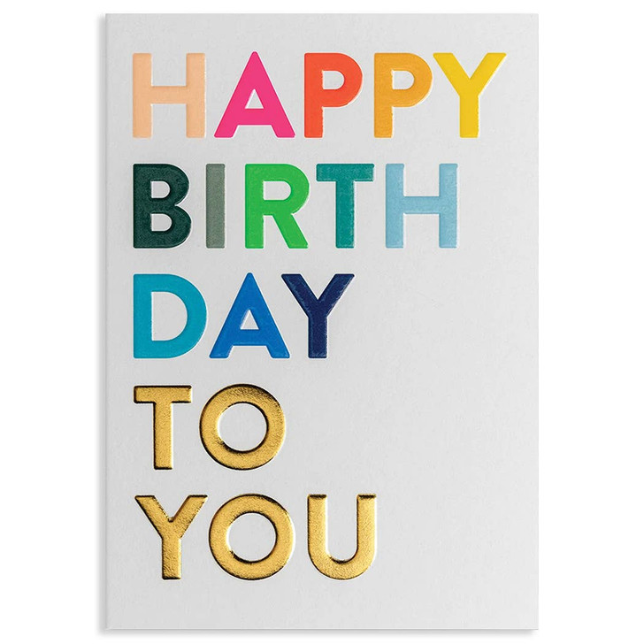 Happy Birthday | Birthday Greeting Card | LAGOM