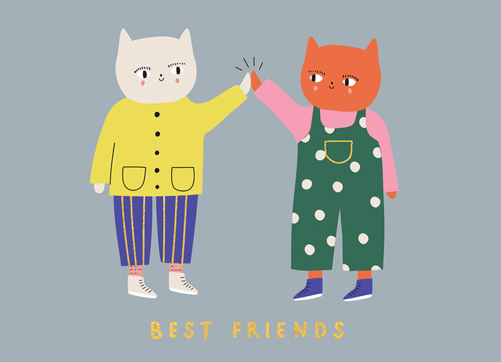 Happy Birthday Friend | Birthday Greeting Card | 1973