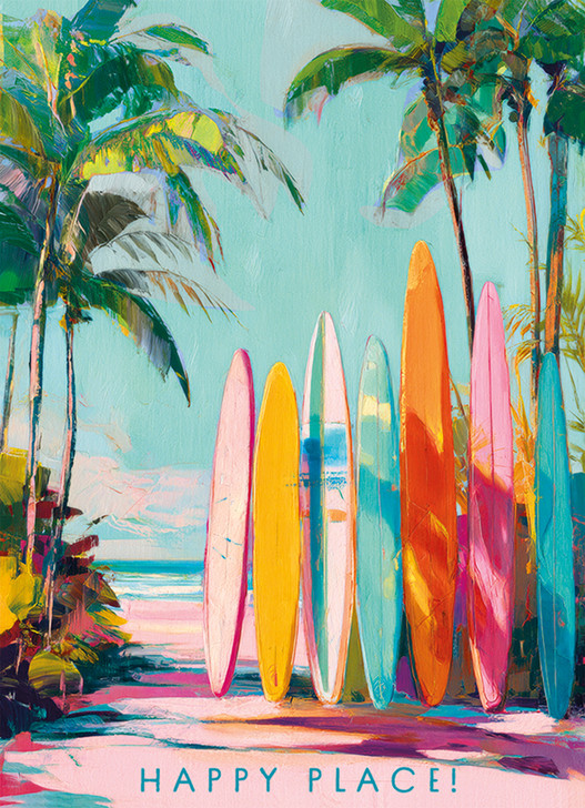 Happy Place | Birthday Greeting Card | J&M MARTINEZ